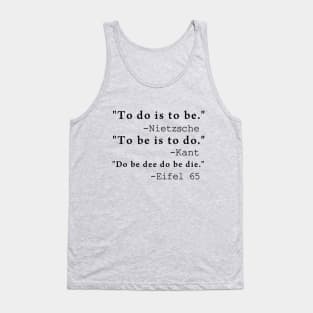 Philosophy for Beginners Tank Top